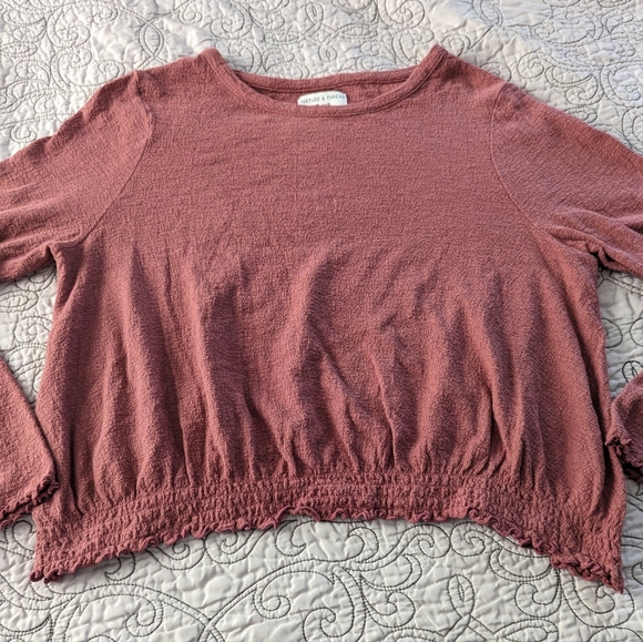 Madewell, Texture & Thread Linen Cropped Top - Picture 3 of 10